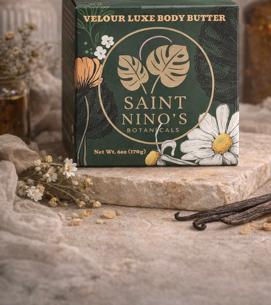 VELOUR LUXE WHIPPED FULL BODY BUTTER (UNSCENTED/NATURALLY AROMATIC WITH BOTANICALS)